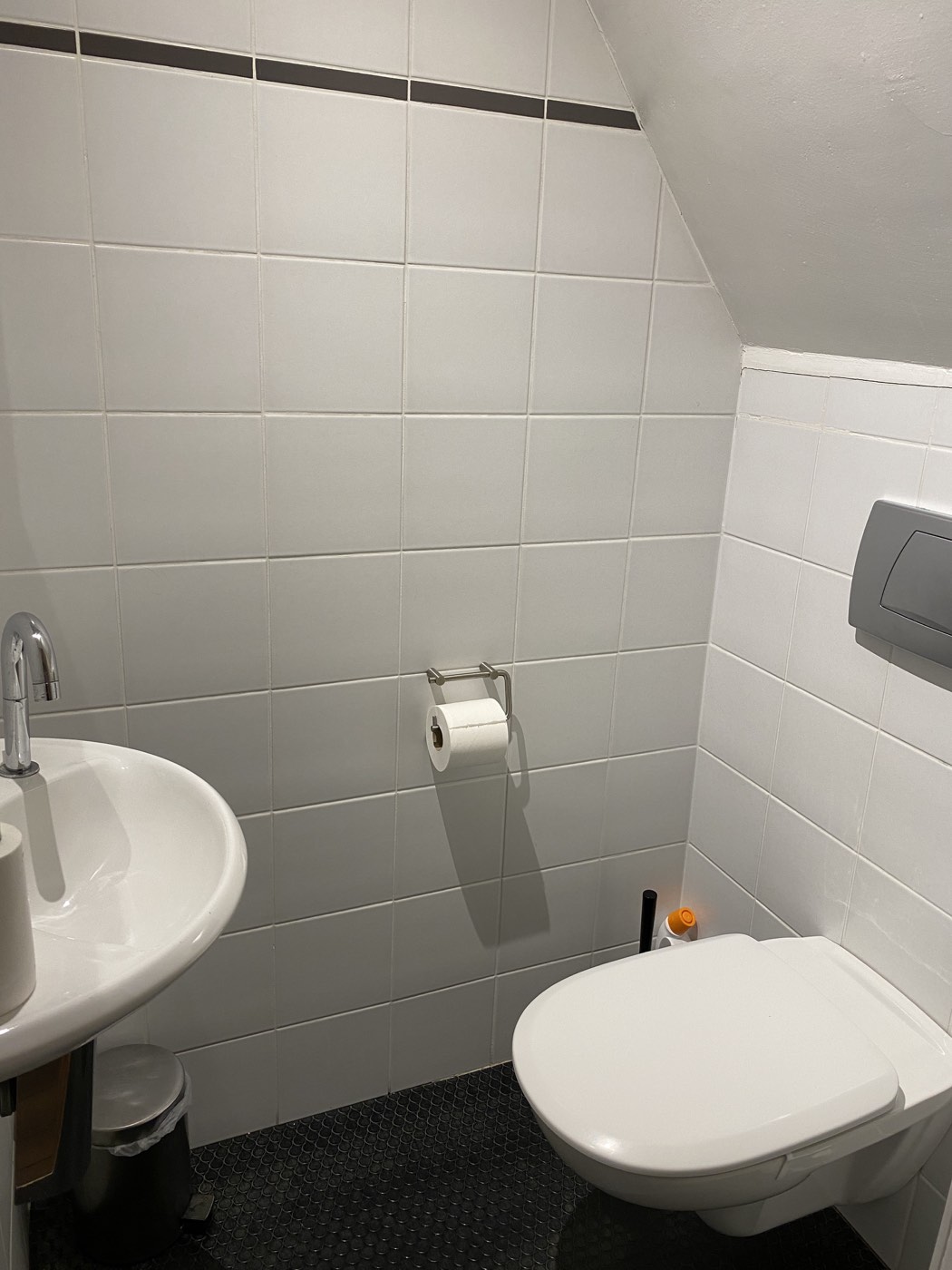 Toilet in the bathroom of the Sultan Room